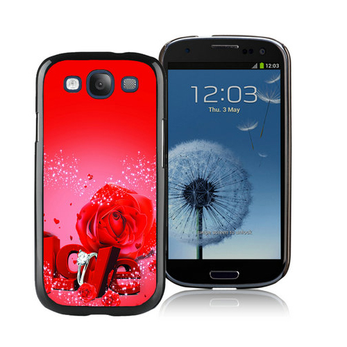 Valentine Love Rose Samsung Galaxy S3 9300 Cases CYR